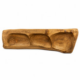 مزه خوری روستیک چوبی ۳ قسمتی