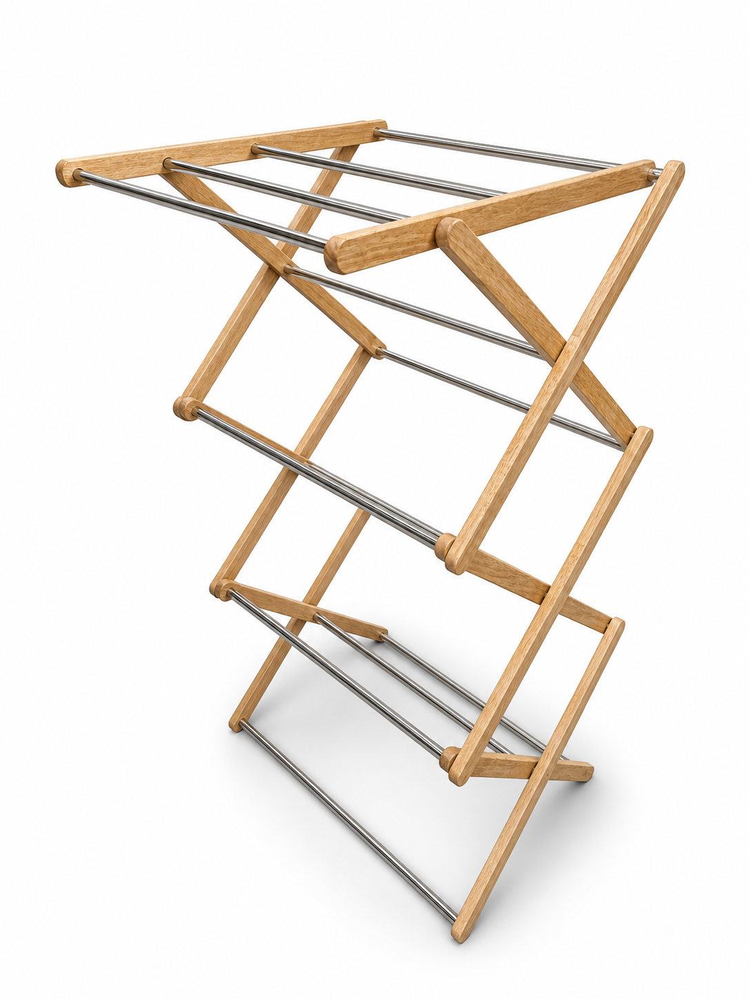 بند رخت چوب و استیل مهسان Mahsan wood and steel clothesline