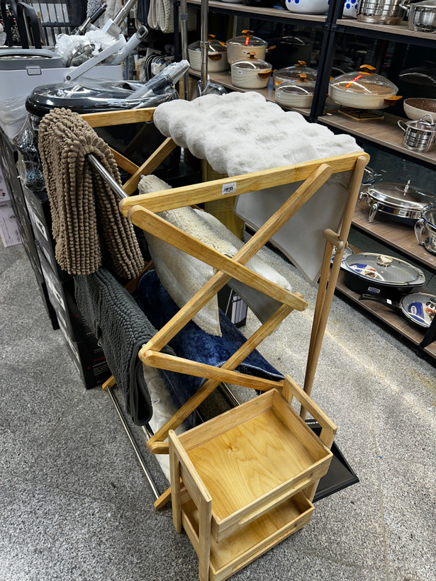 بند رخت چوب و استیل مهسان Mahsan wood and steel clothesline