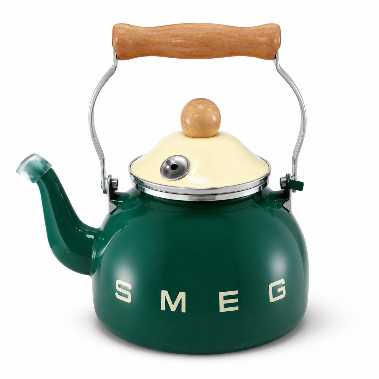 کتری لعابی اسمگ Enamel kettle SMEG