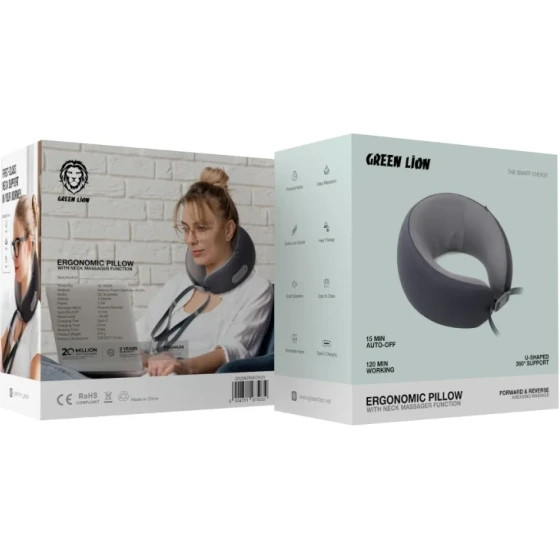 ماساژور گردن گرین لاین Ergonomic Pillow