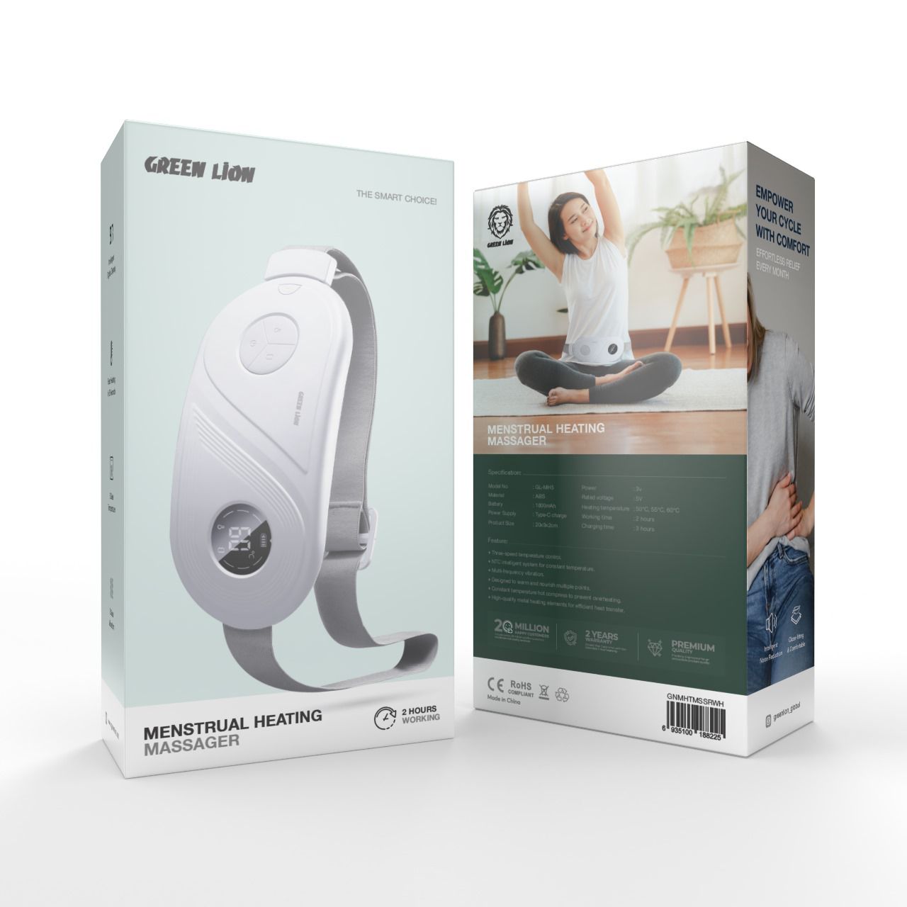 ماساژور قاعدگی Green lion Menstrual Heating Massager