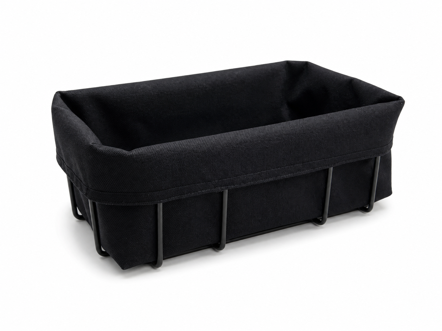 سبد نان مستطیل فلزی لیمون Limon rectangular metal bread basket