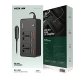 اینورتر فندکی گرین لاین مدل GC-200 ظرفیت ۲۰۰ وات