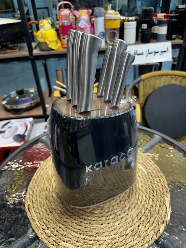 سرویس کارد و چاقو 7 پارچه برند کاراجا 7-piece cutlery set, Karaga brand