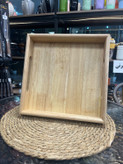 سینی چوبی مربع Square wooden tray