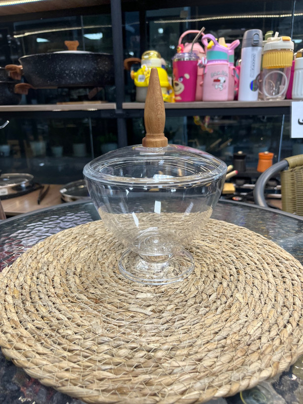 شکلات خوری پایه دار اکرولیک Acrylic chocolate dish with stand