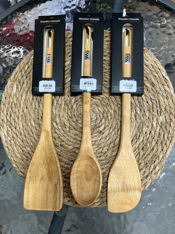 کفگیر چوبی برند wooden spatula WS