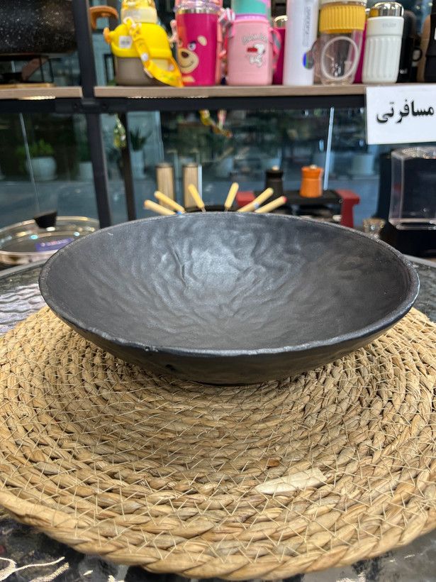کاسه سالاد تفلون طرح چدن Teflon salad bowl with cast iron design