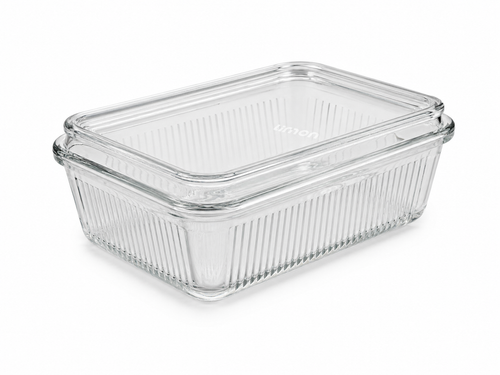 بیسکوییت خوری شیشه ای برند لیمون Lemon brand glass biscuit dish