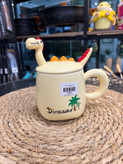 ماگ سرامیکی مدل دایناسور Dinosaur ceramic mug
