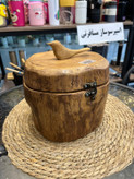صندوقچه دایره چوبی دست ساز
