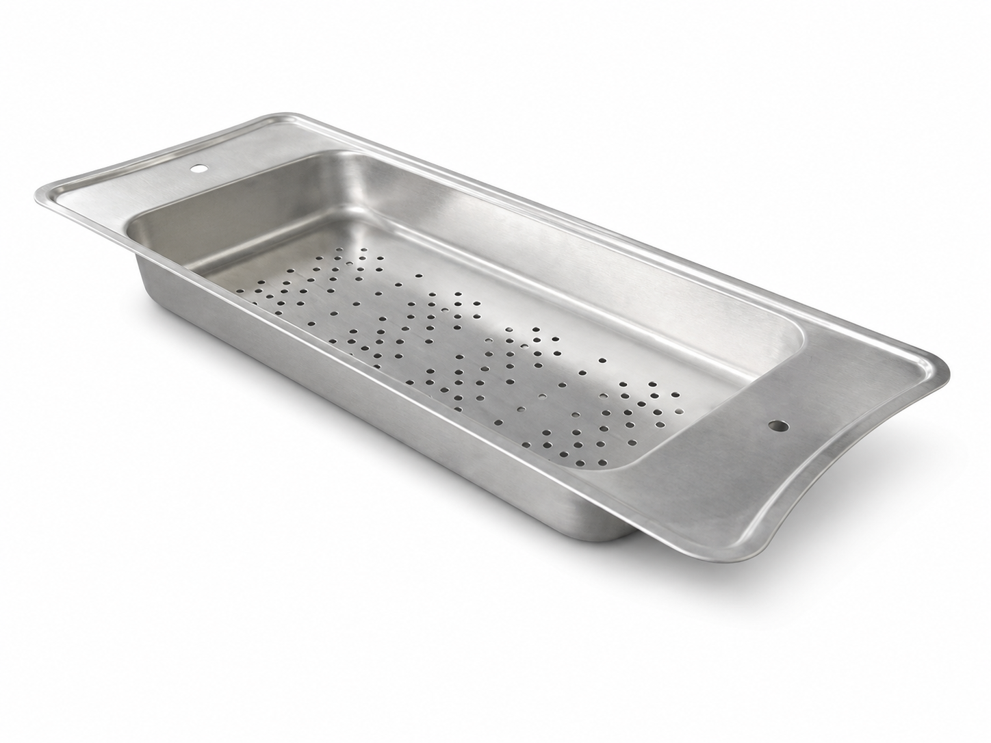 آبکش مستطیل استیل Rectangular steel drainer