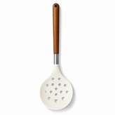 ابزار پخت سیلیکونی دسته چوبی Silicone baking tool with wooden handle