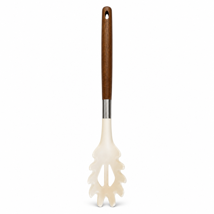 ابزار سیلیکونی دسته چوبی آشپزخانه برند شنگیا Shengya brand wooden handle silicone kitchen tools