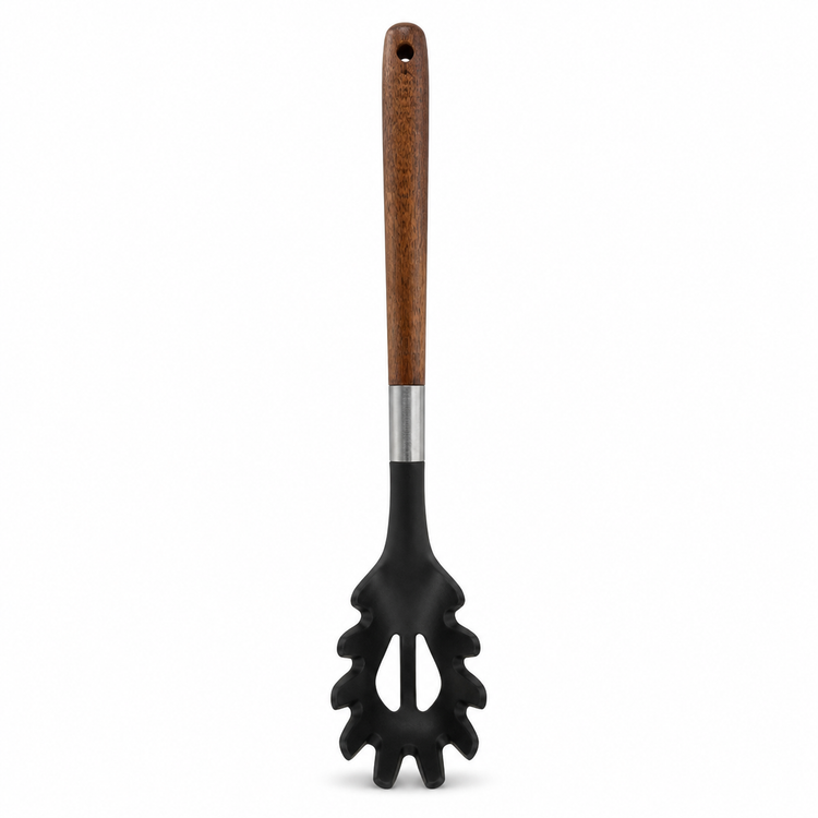 ابزار سیلیکونی دسته چوبی آشپزخانه برند شنگیا Shengya brand wooden handle silicone kitchen tools