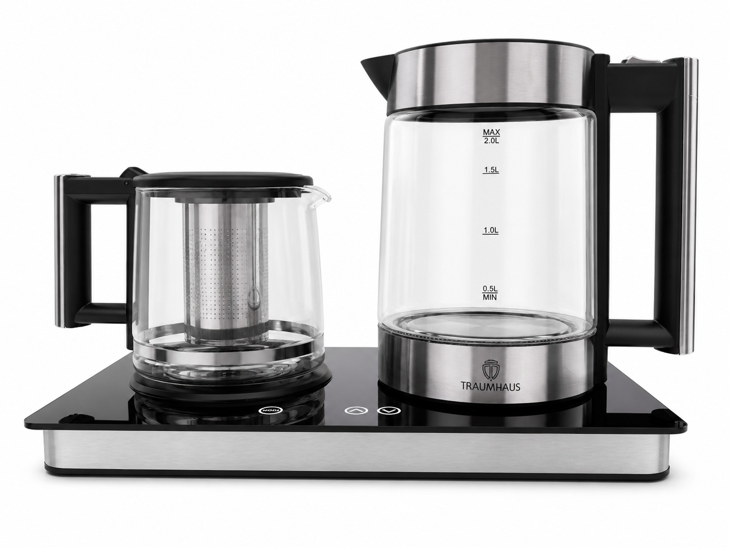 چای ساز ترام هاوس مدل TT12181 ظرفیت ۱.۸ لیتر با کتری شیشه ای Tram House Tea Maker Model TT12181, 1.8 liter capacity with glass kettle