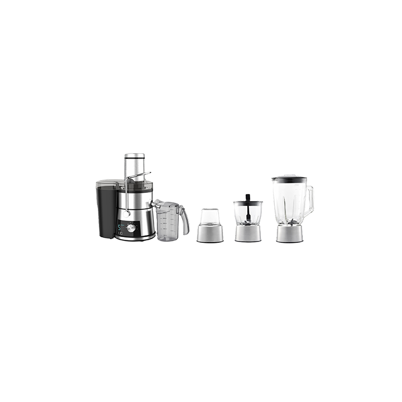 آبمیوه گیری چهار کاره استیل ترام هاوس مدل  Four-function juicer, steel, traumhaus, model PJ-45801 D