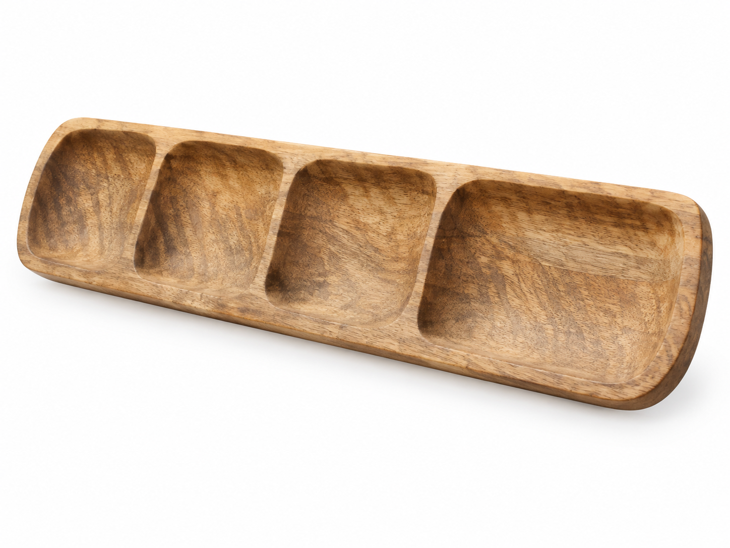سینی مزه خوری چهار خانه Four-piece tasting tray