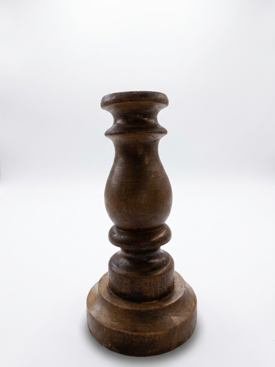 شمعدان چوبی Wooden vase