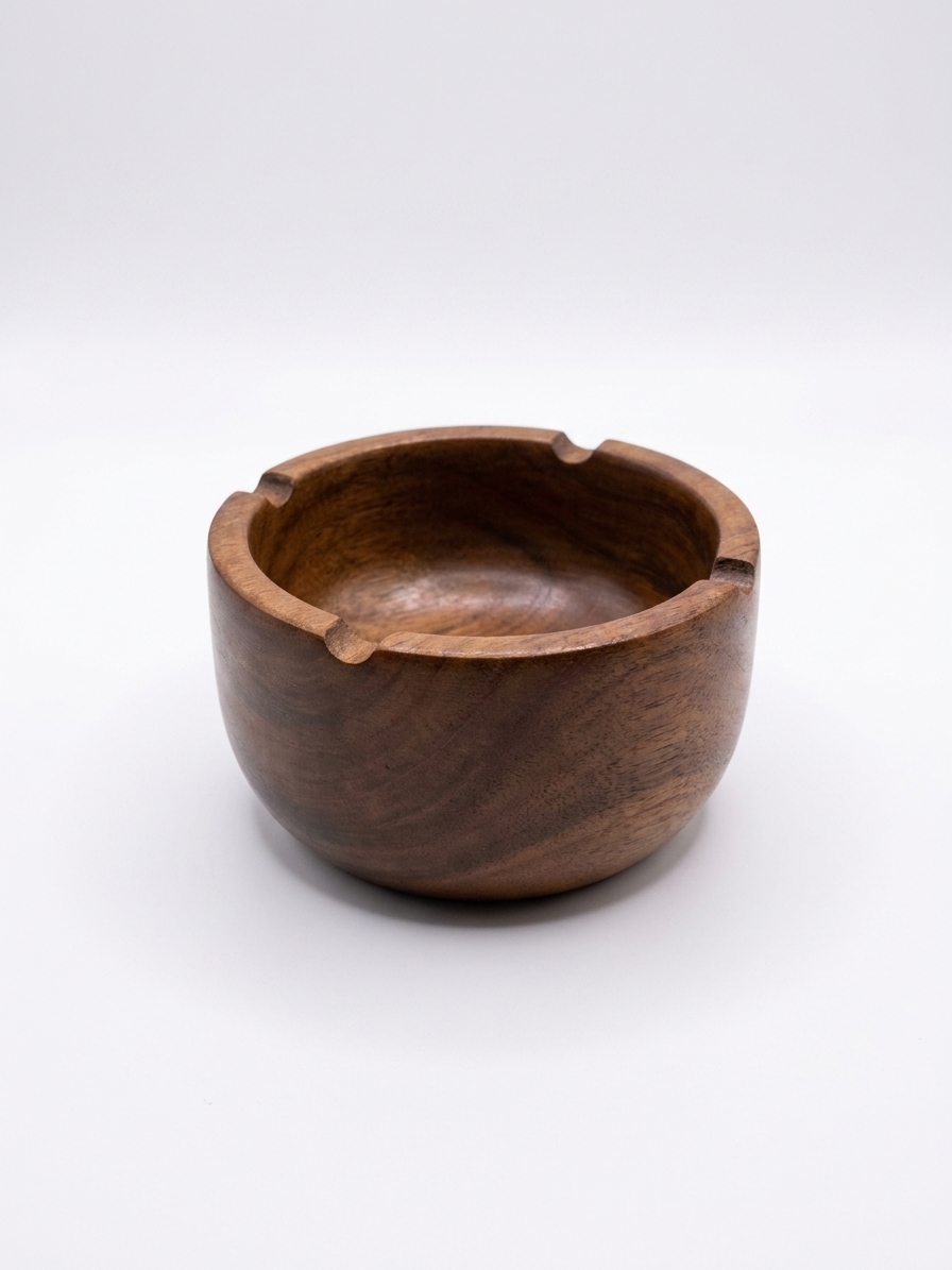 زیر سیگاری چوبی Wooden ashtray