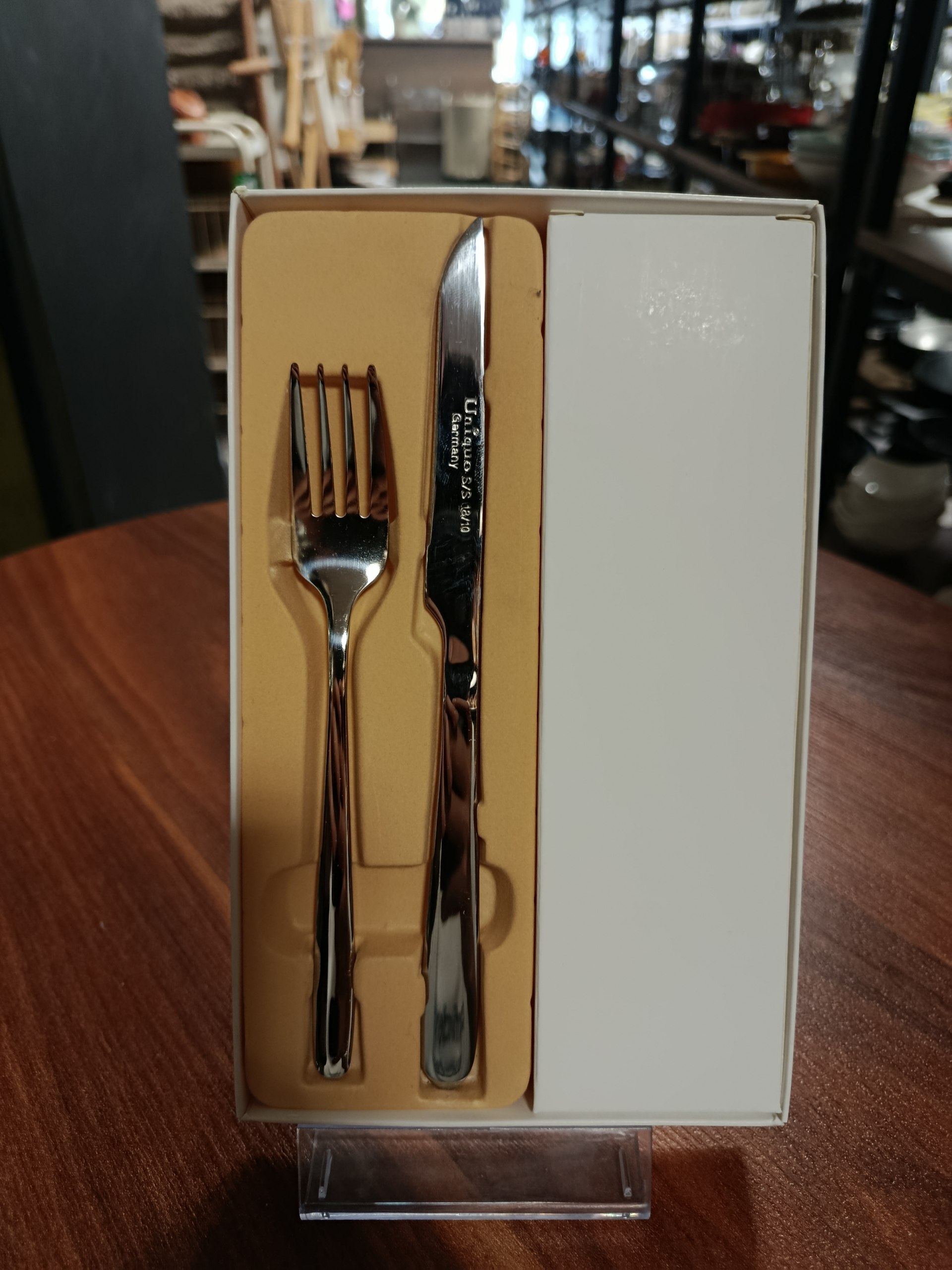 ست کارد و چنگال استیل 12 عددی 12-Piece Stainless Steel Knife and Fork Set