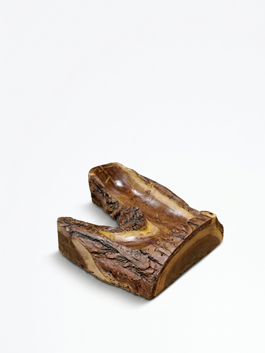 روستیک چوبی L نارون Rustic Wooden L-Shaped Elm Table
