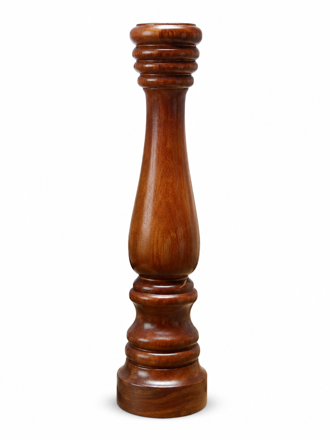 شمعدان چوبی Wooden candlestick