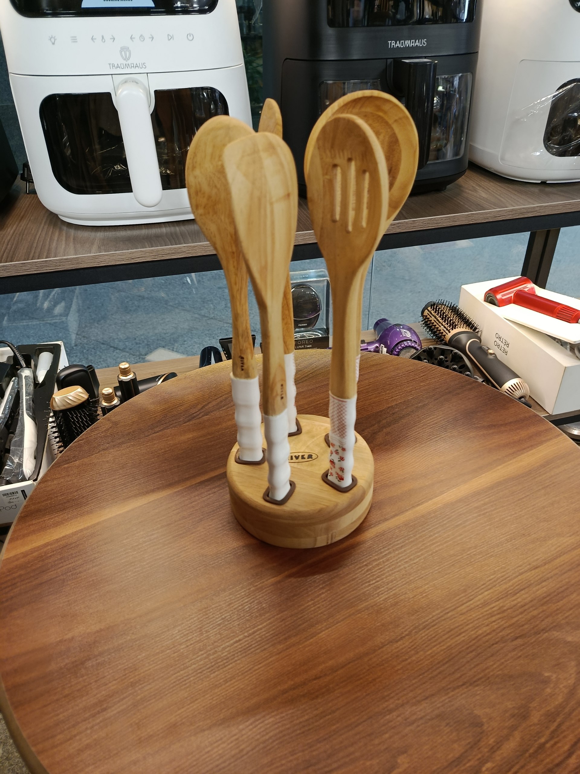 کفگیر ملاقه دسته چینی جور Chinese-style ladle spatula