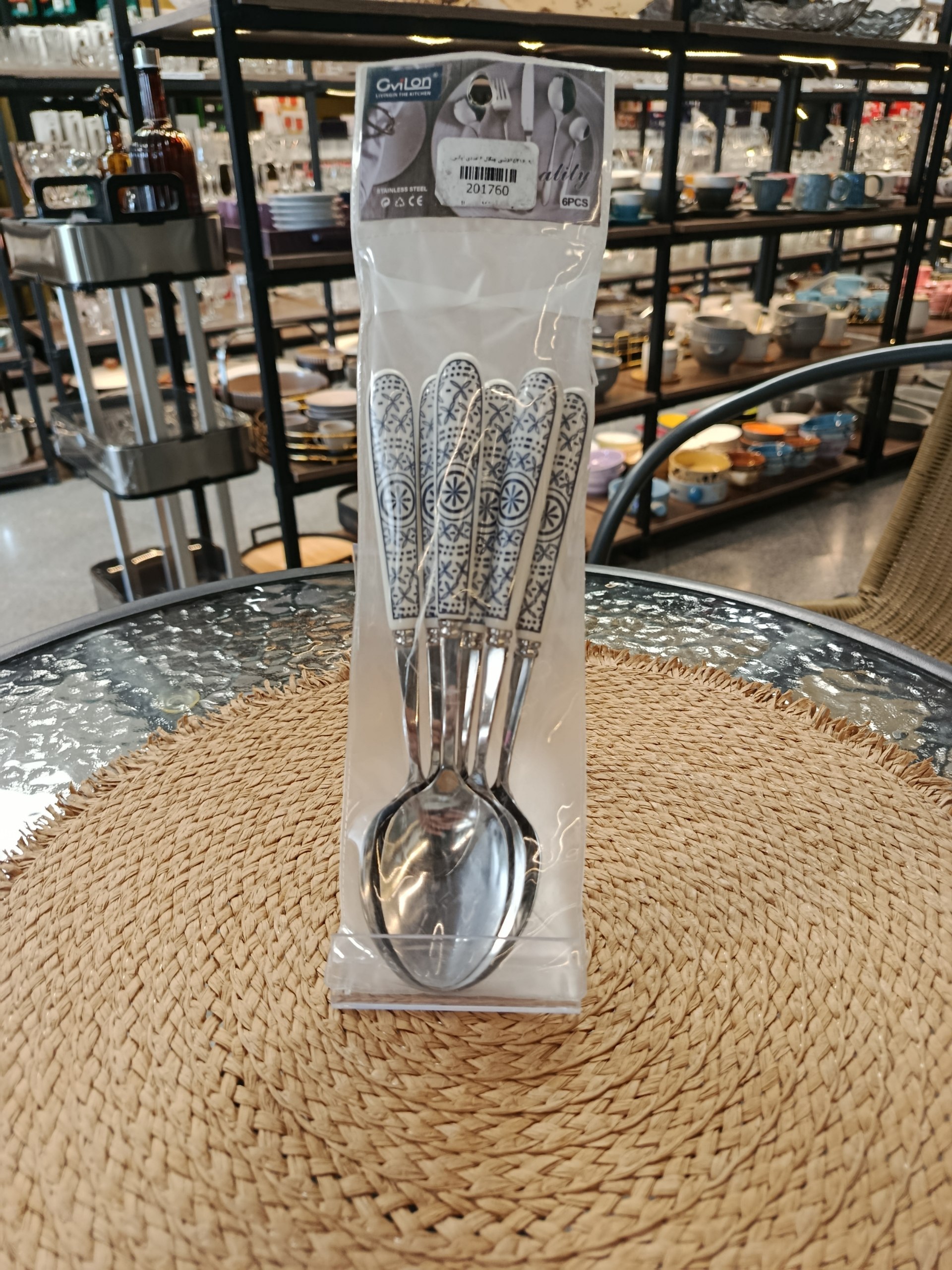 قاشق ۶ عددی 6-piece spoon