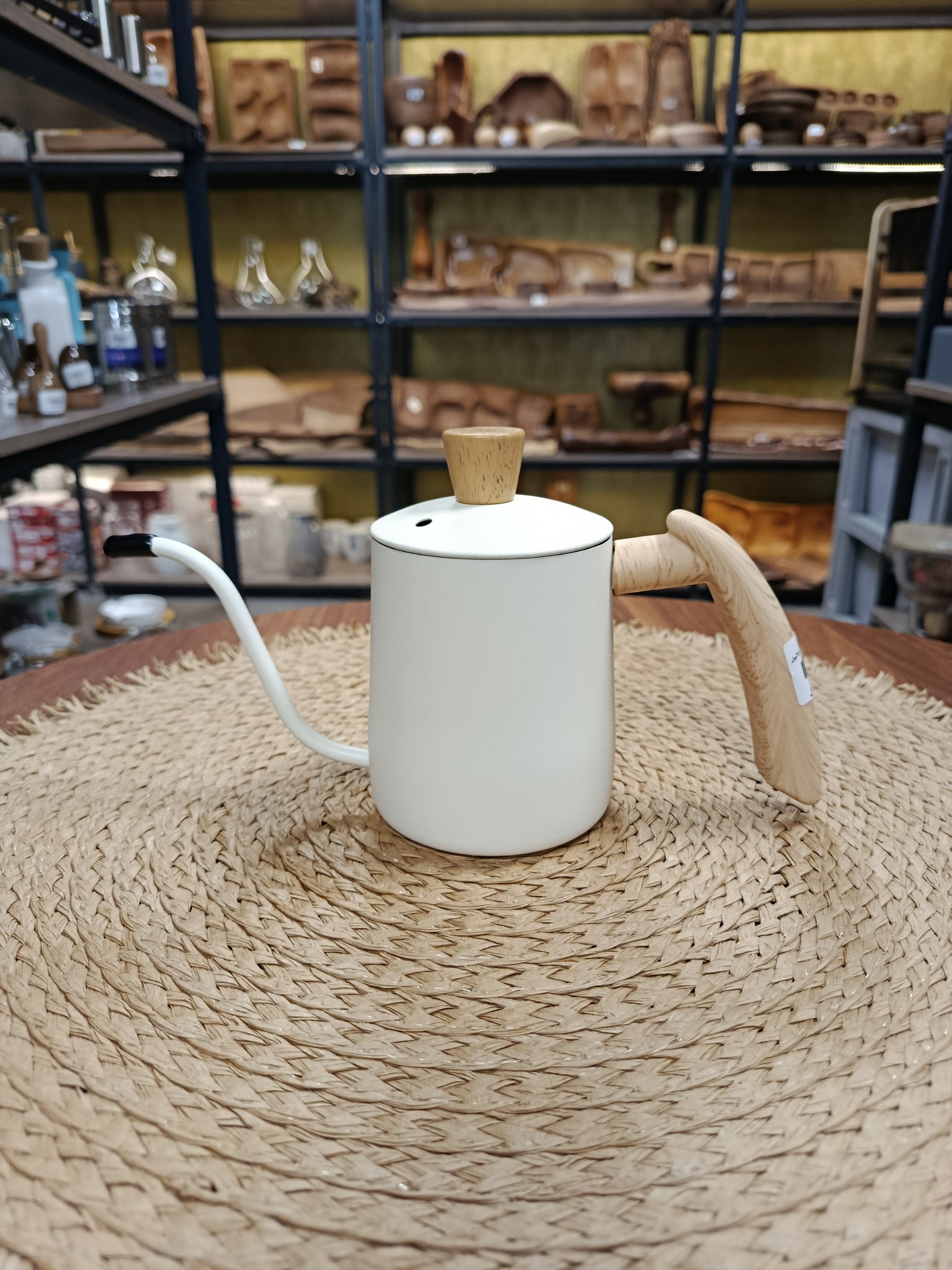 روغن ریز دسته چوبی ۳۵۰ میل 350ml Oil Dispenser with Wooden Handle