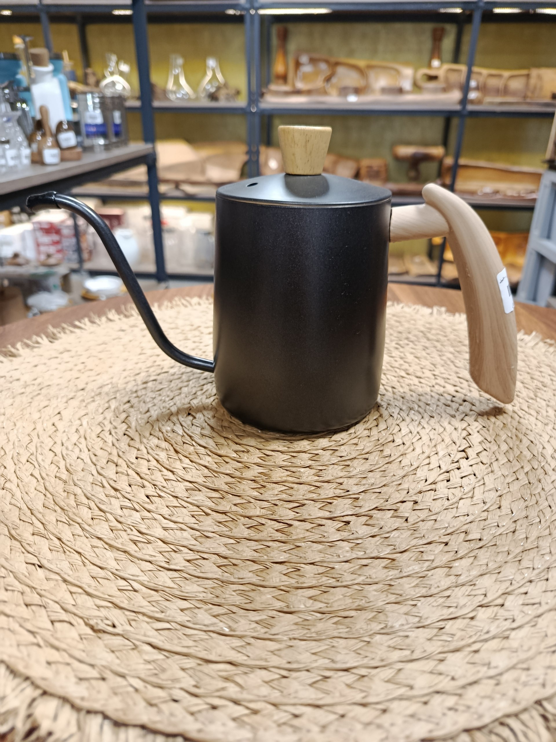 روغن ریز دسته چوبی ۳۵۰ میل 350ml Oil Dispenser with Wooden Handle