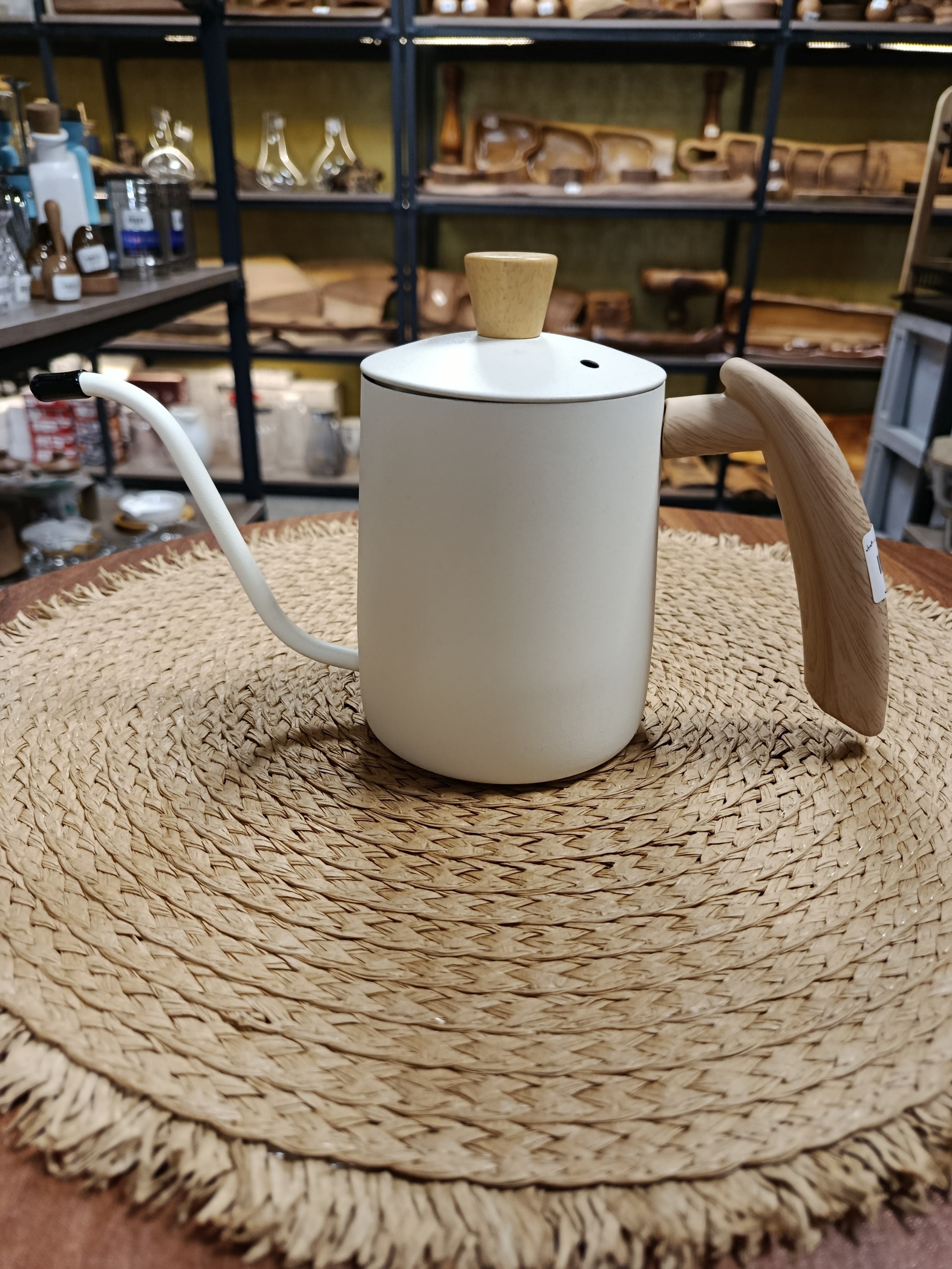 روغن ریز دسته چوبی ۶۰۰ میل 600ml Oil Dispenser with Wooden Handle