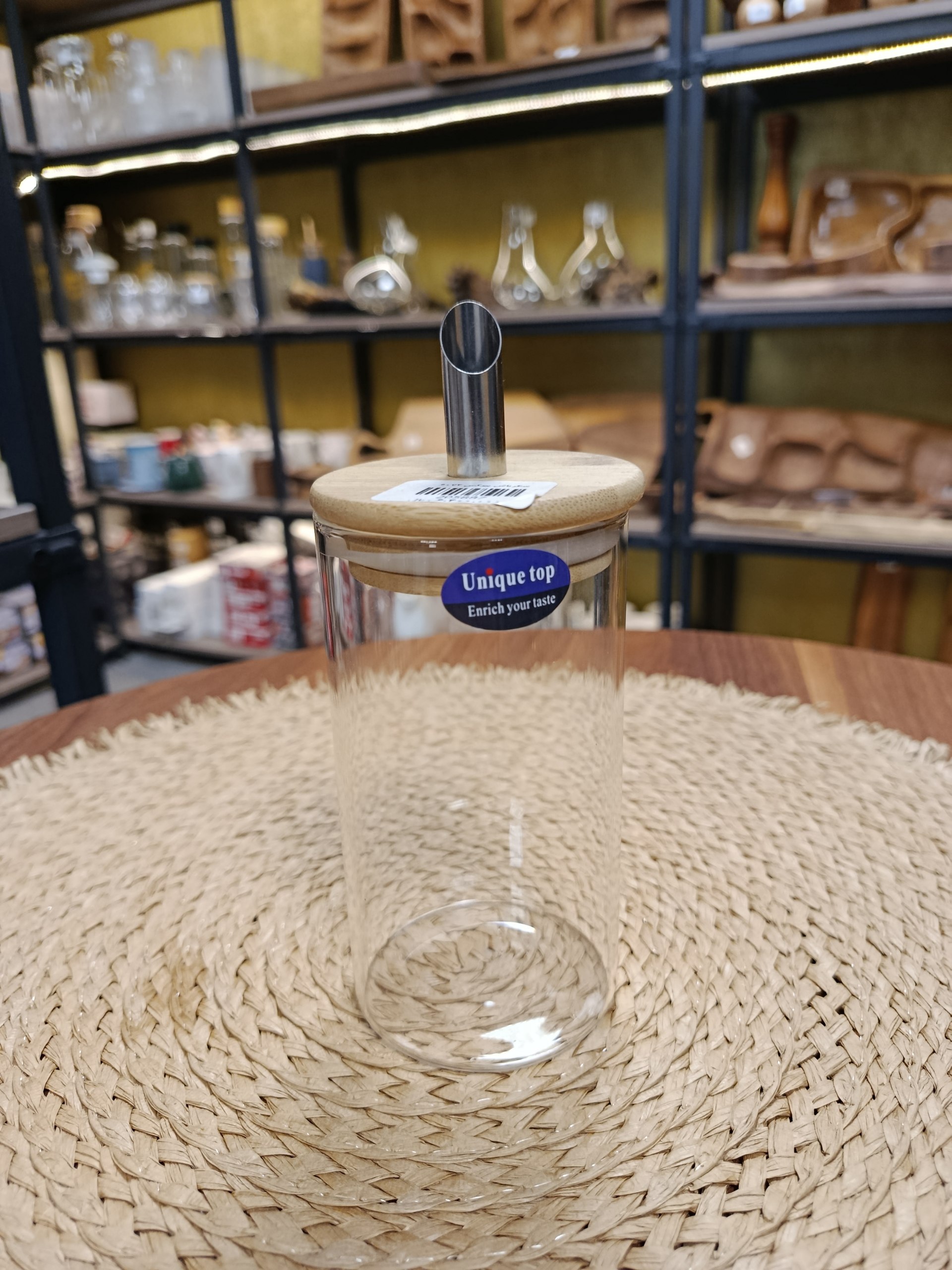 شکر پاش پیرکس Pyrex sugar dispenser