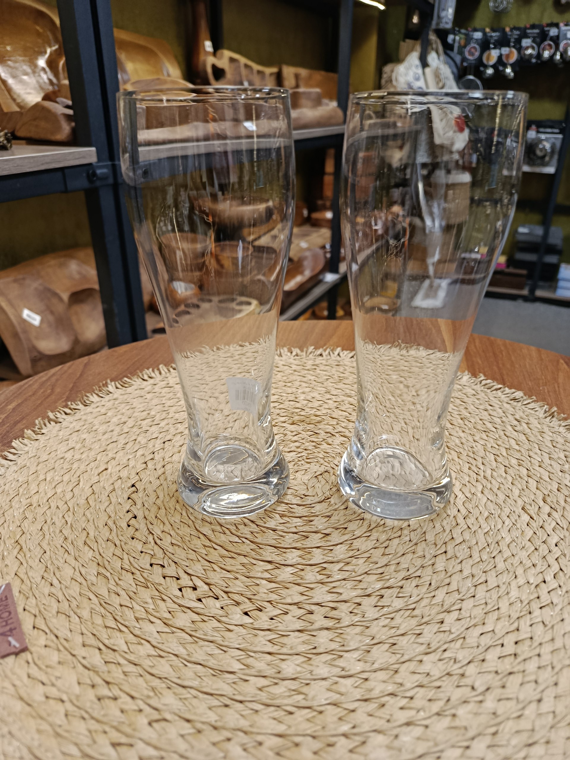 لیوان کمر باریک ۲ عددی Set of 2 hourglass-shaped glasses