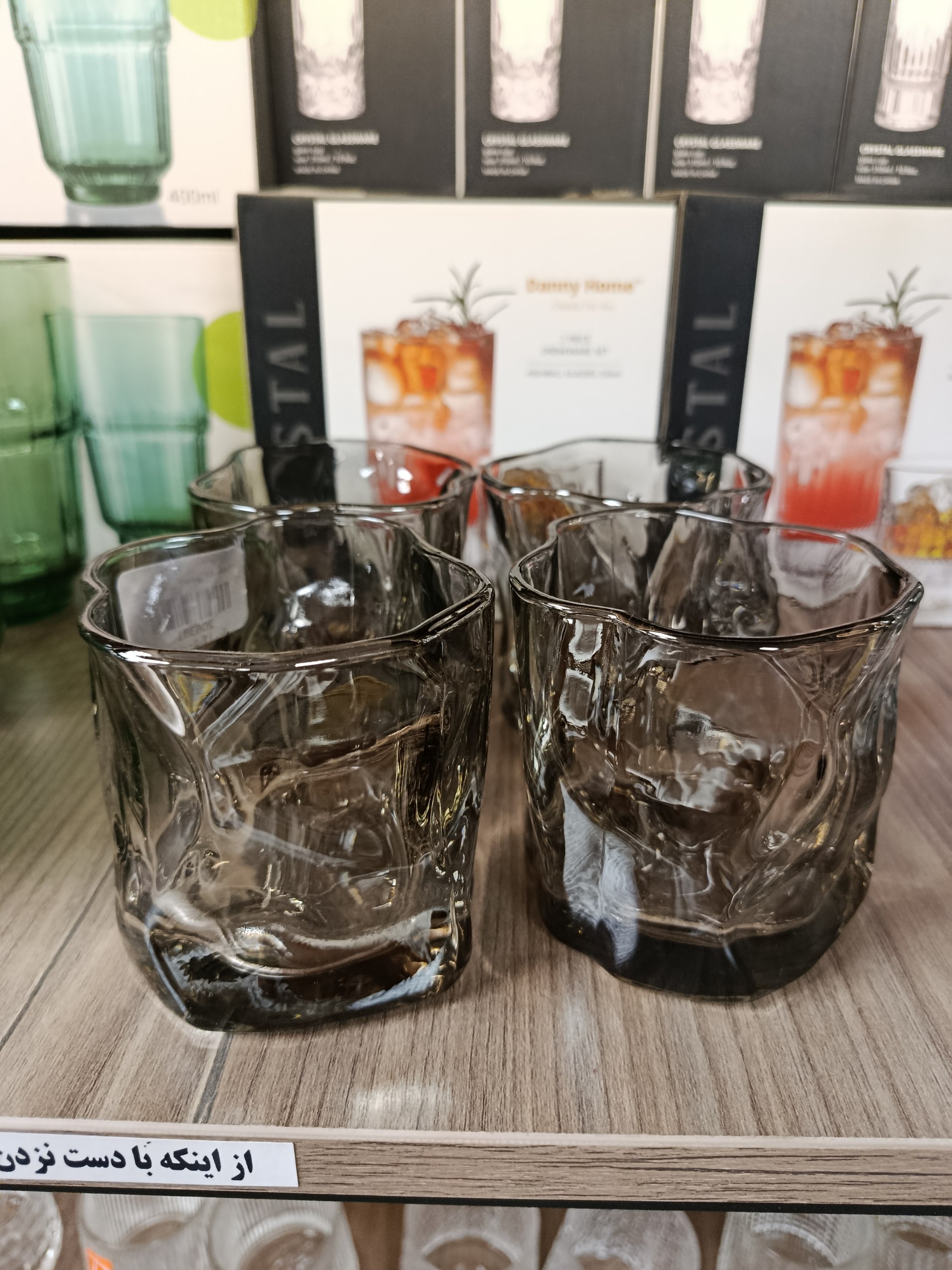 لیوان ۴ عددی Set of 4 glasses