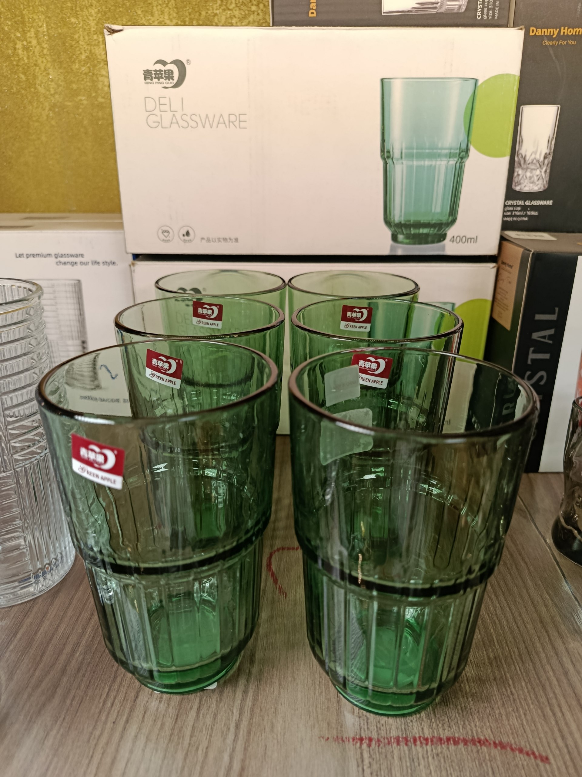 لیوان دلی6  عددی Deli glass, set of 6