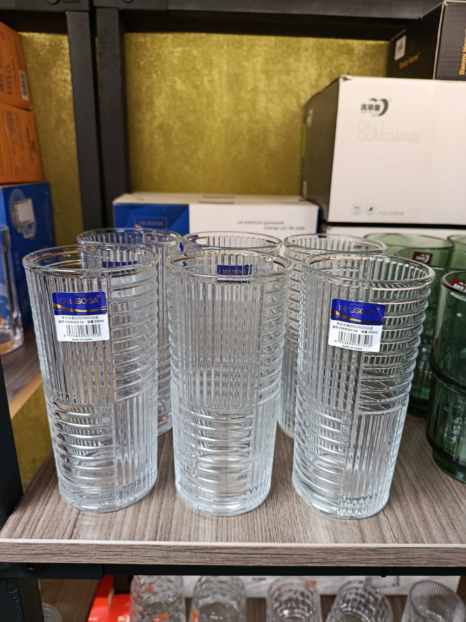 لیوان دلی6  عددی Deli glass, set of 6