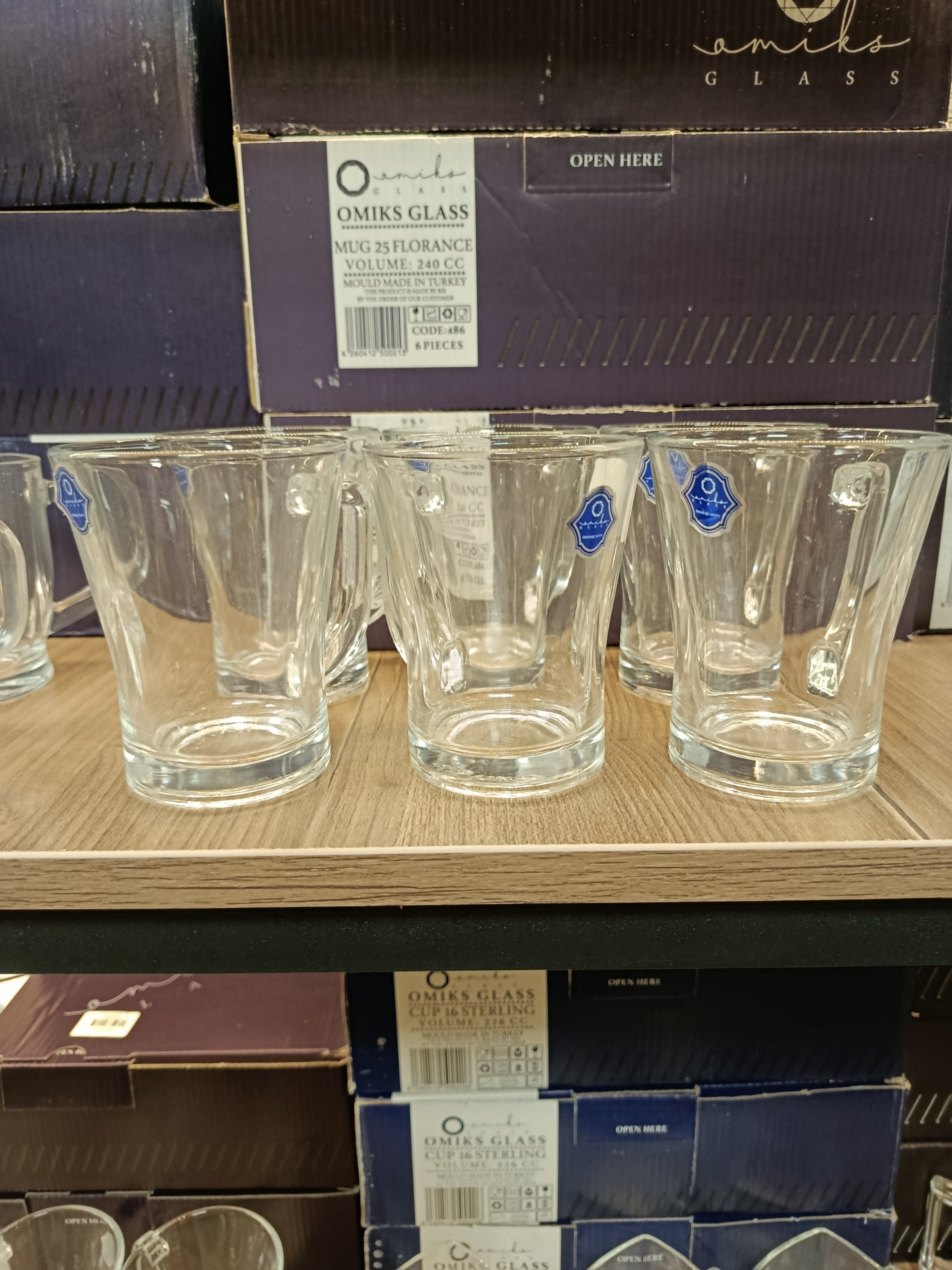 لیوان فلورانس اونیکس ۶ عددی Onyx Florence Glass – Set of 6
