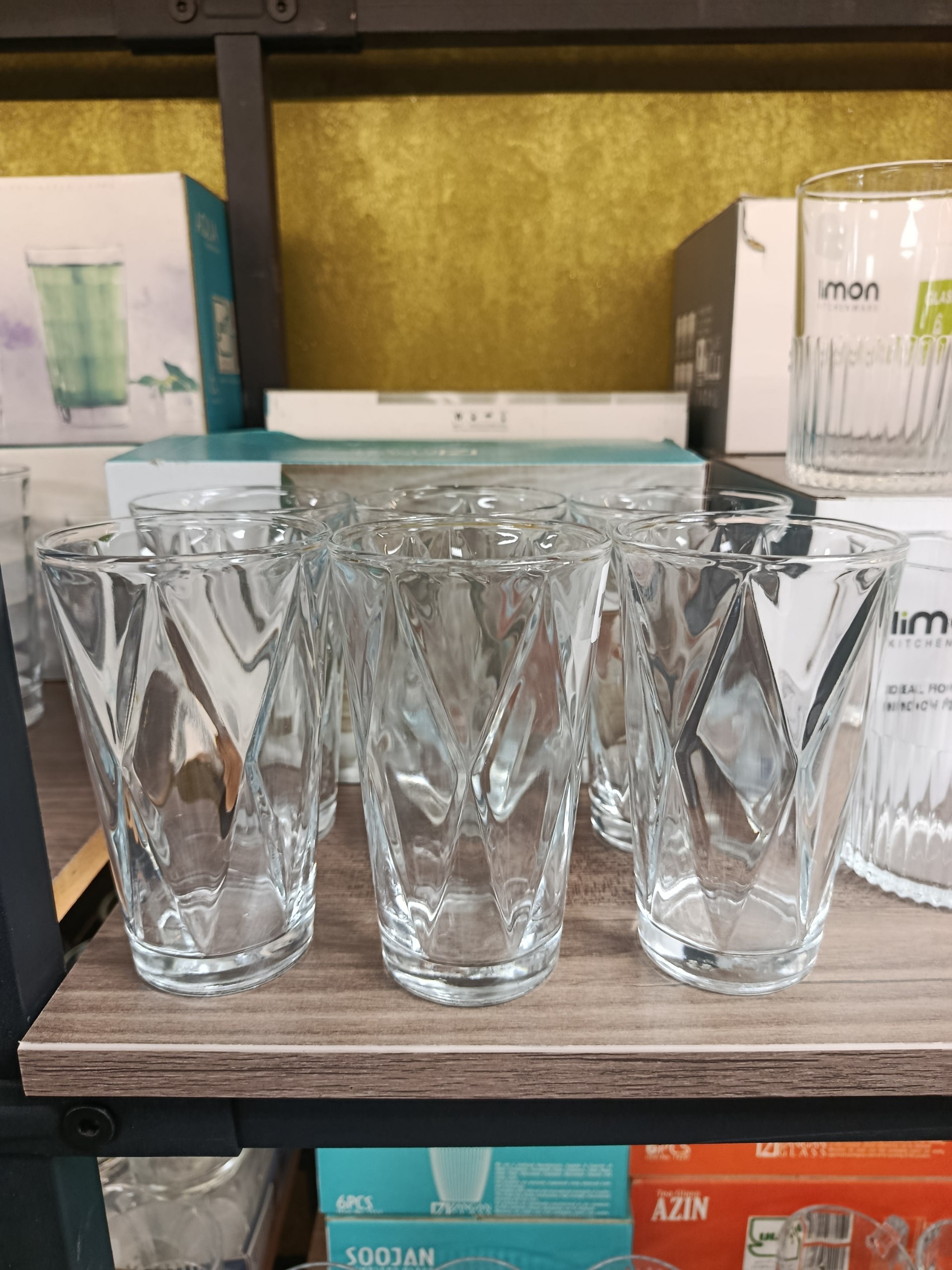لیوان اکولوزی  Aqua rhombus glass