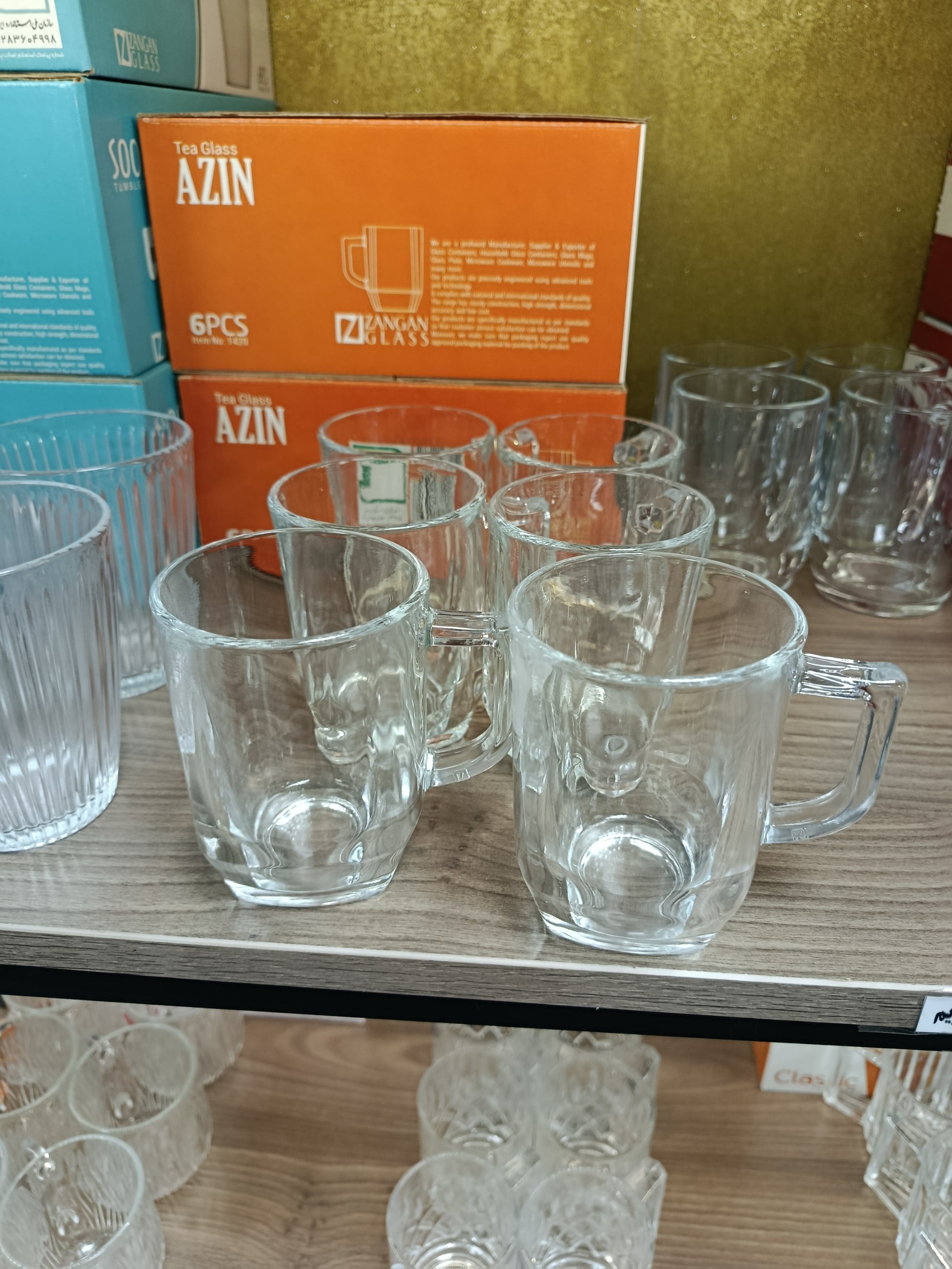 لیوان لاین Line glass