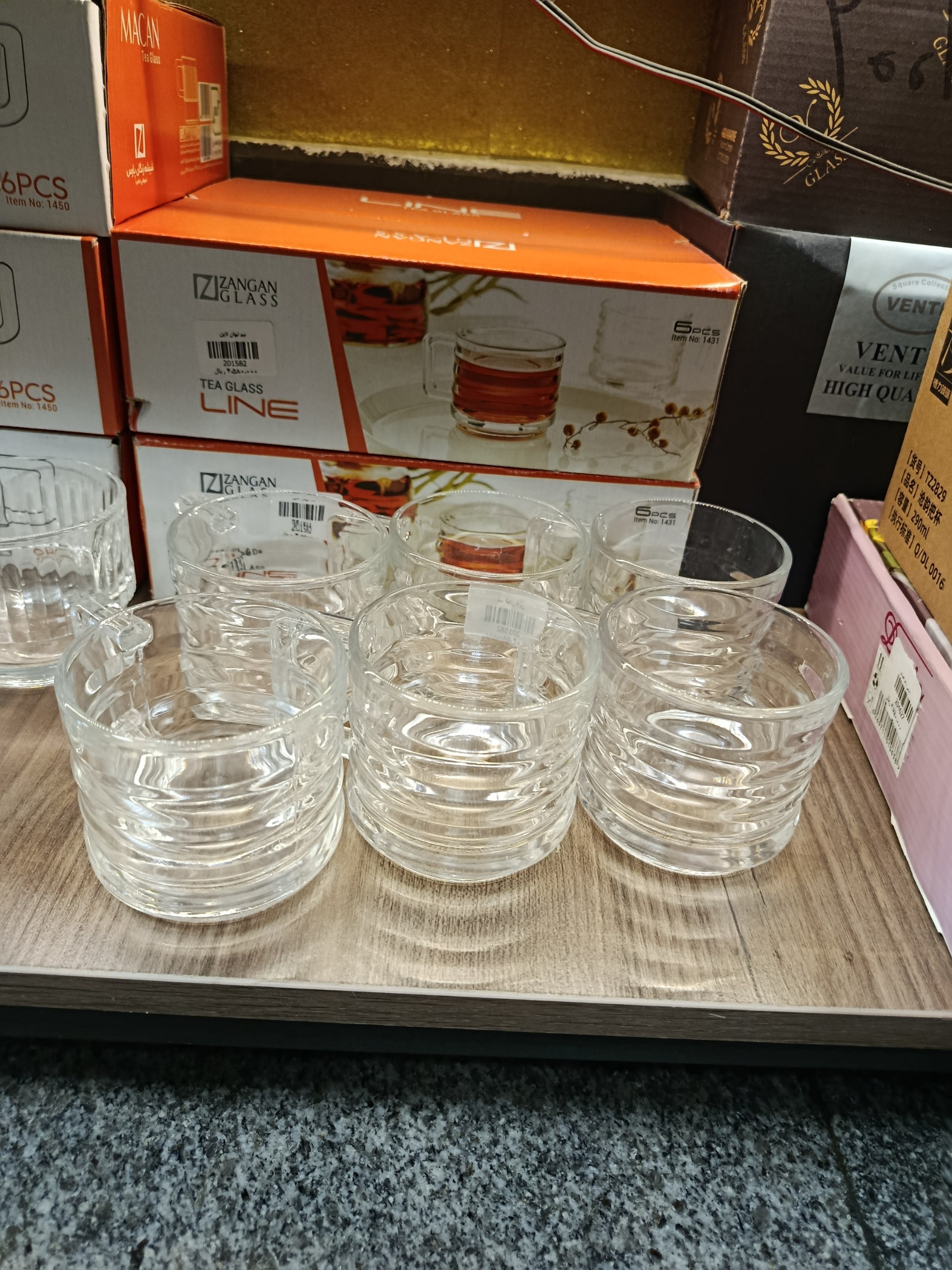 لیوان لاین Line glass