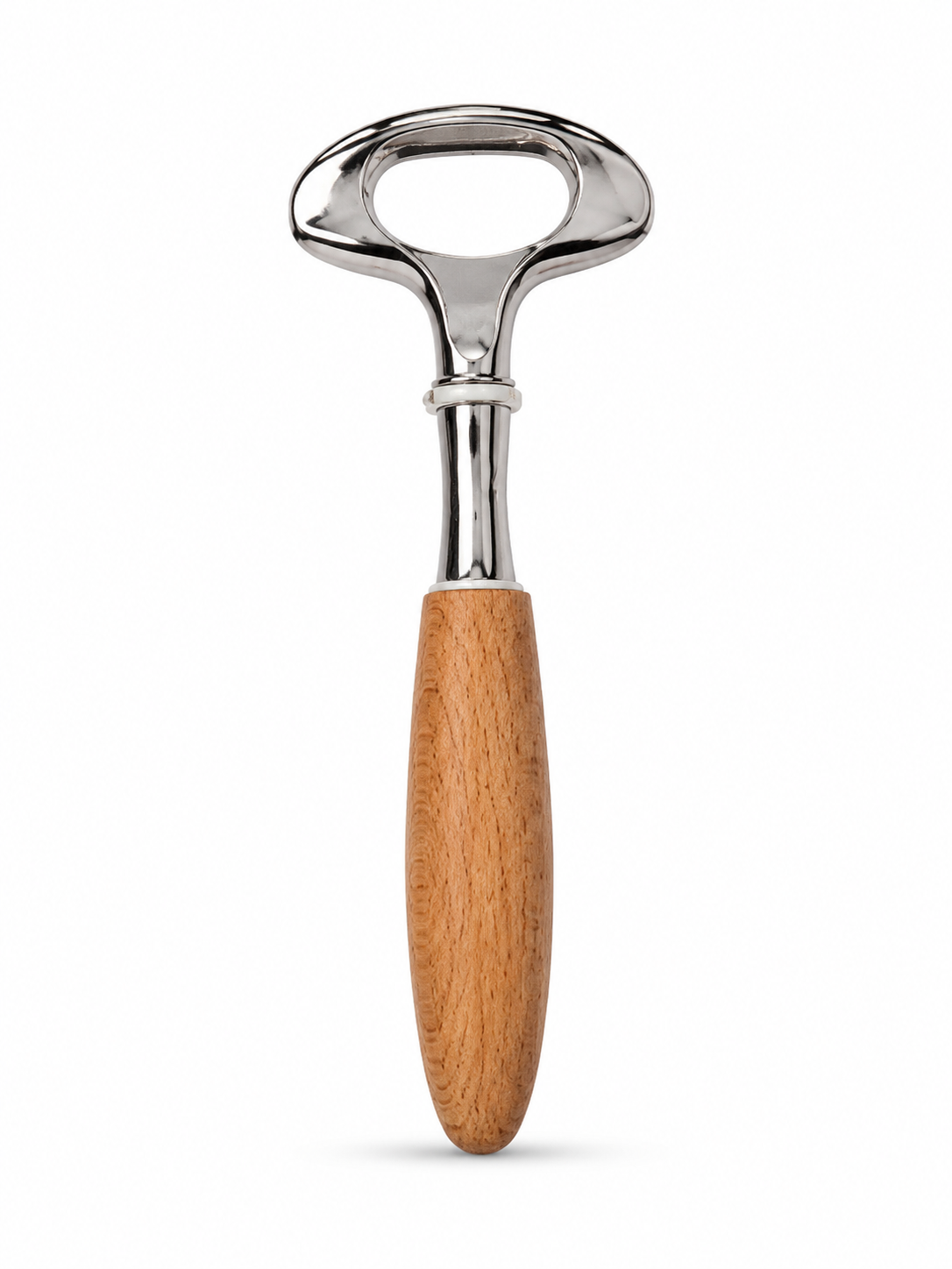 در باز کن دسته چوبی Wooden-handled bottle opener