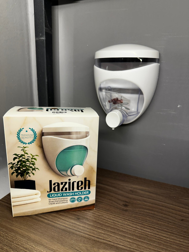 جامايع ديوارى سپيدار مدل جزيره Sepidar Wall-Mounted Liquid Soap Dispenser – Jazireh Model