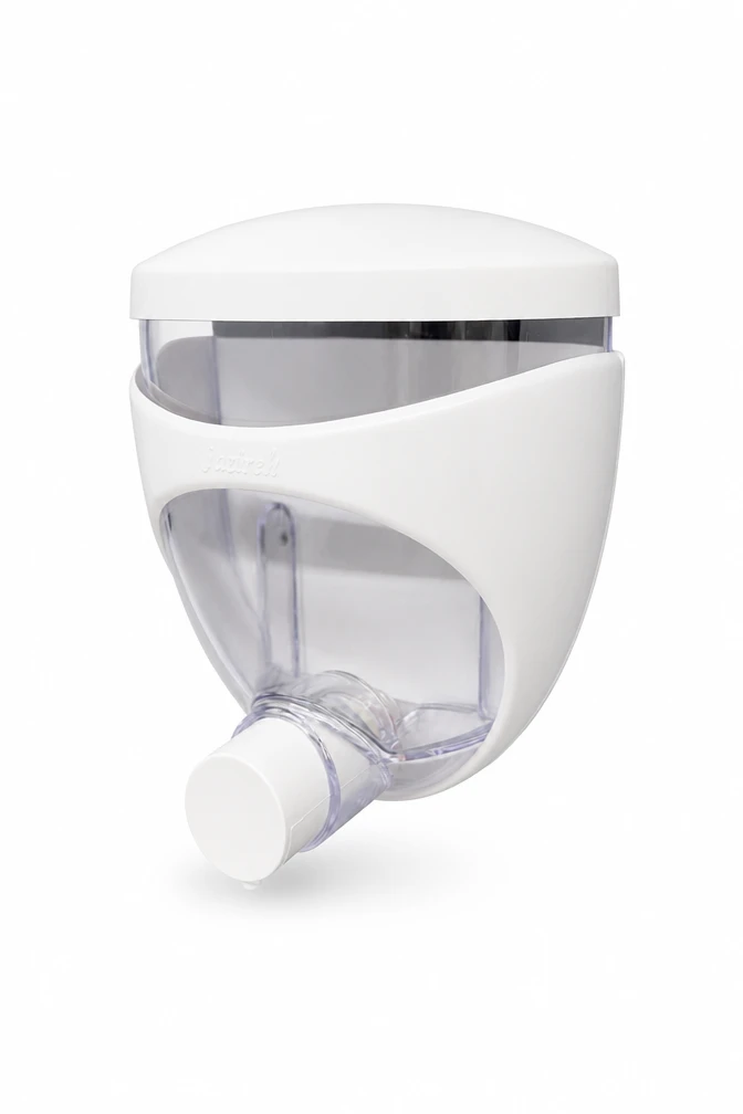 جامايع ديوارى سپيدار مدل جزيره Sepidar Wall-Mounted Liquid Soap Dispenser – Jazireh Model