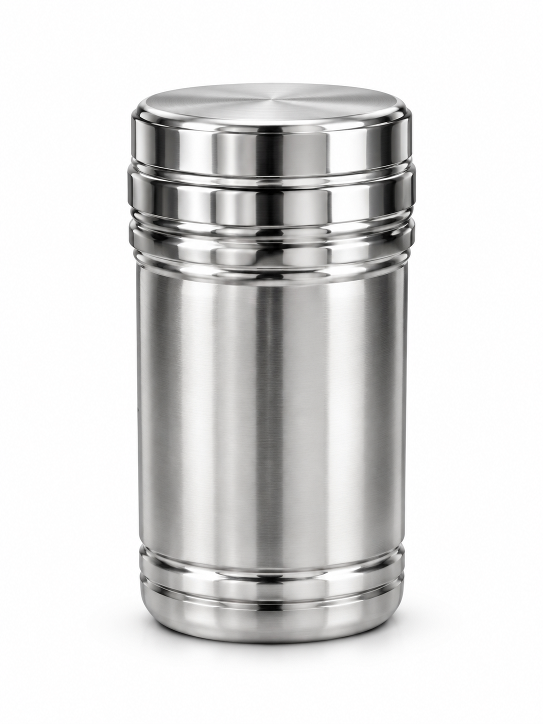 نمک پاش استیل Stainless steel salt shaker