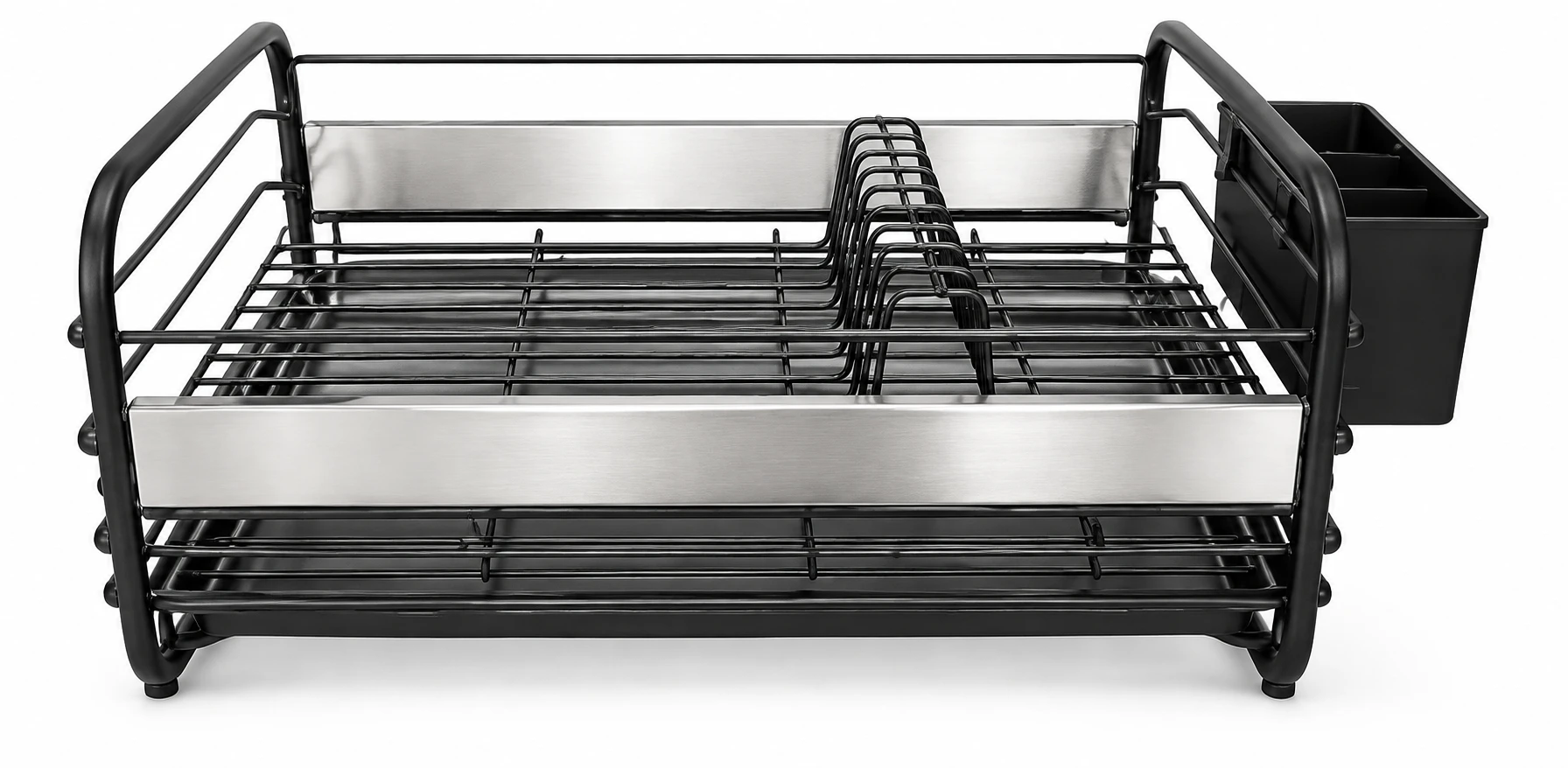 آبچکان پروفیلی مشکی بی وی کی BVK Black profile dish rack