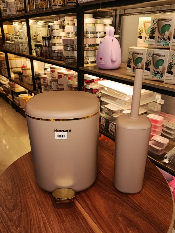 ست سطل و فرچه همارا Hamara Toilet Brush and Bin Set