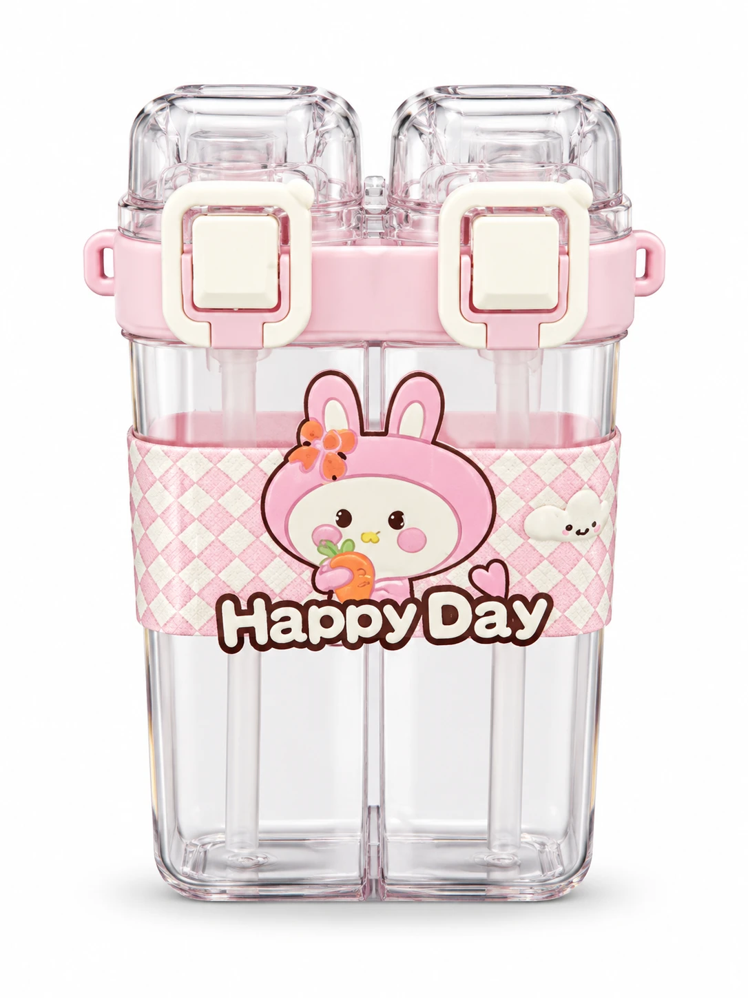 بطری دو مخزن کودک طرح دار Patterned dual-chamber bottle for children
