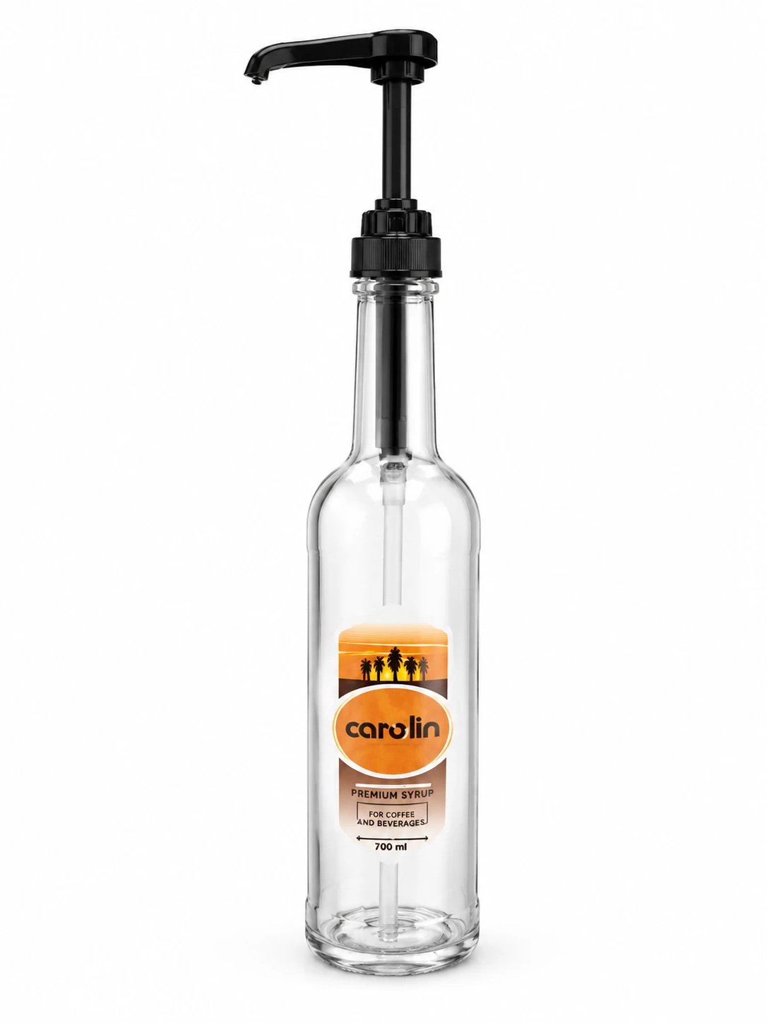 بطری سیروپ کارولین Carolin Syrup Bottle